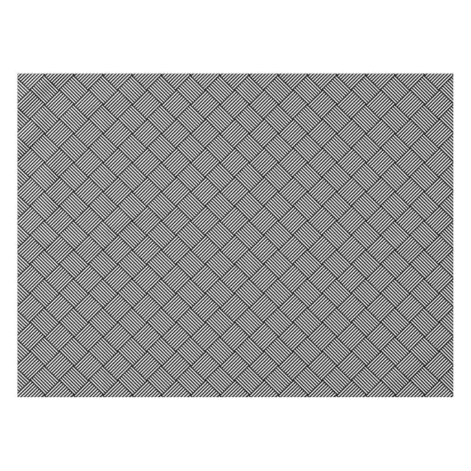 幾何学的な点検された質 テーブルクロス (正面(横))