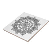 幾何学的な白黒テンプレート タイル (側面)