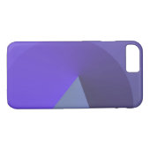 幾何学的な紫色のIphoneケース Case-Mate iPhoneケース (裏面(横))