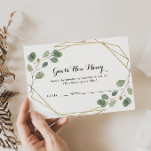 幾何学的な緑はゲームカードの数を推測 名刺