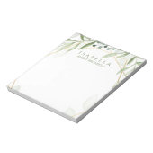 幾何学的な緑 ノートパッド (回転)