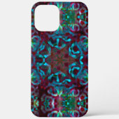 幾何学的な線とグラデーションマットの折り曲げのモザイク Case-Mate iPhoneケース (裏面)