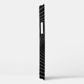 幾何学的な線画の美しい抽象芸術背景 Case-Mate iPhoneケース (裏面 / 右)