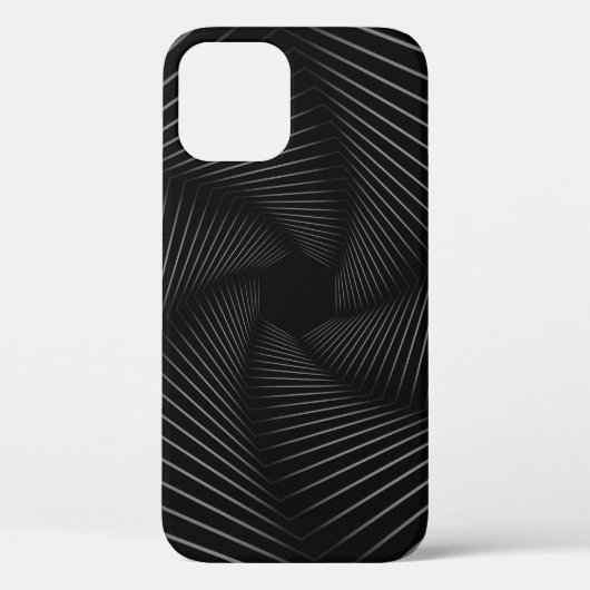 幾何学的な線画の美しい抽象芸術背景 Case-Mate iPhoneケース (裏面)