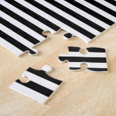 幾何学的な線、カラフル形状モザイク。 ジグソーパズル (側面)