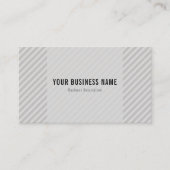 幾何学的な線 名刺 (正面)