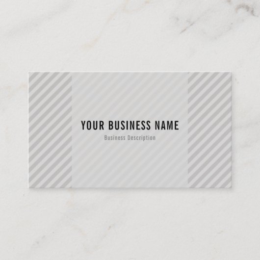 幾何学的な線 名刺 (正面)