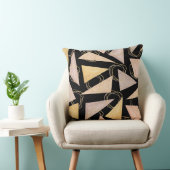 幾何学的な美的グラフィック クッション (椅子)