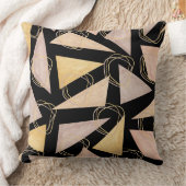 幾何学的な美的グラフィック クッション (ブランケット)