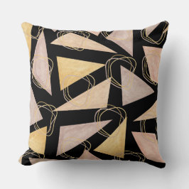 幾何学的な美的グラフィック クッション