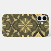 幾何学的な至福のiPhone16ケース - スタイリッシュなシームレスデザイン Case-Mate iPhoneケース (裏面 (横))