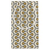 幾何学的な花パターン スモールペーパーバッグ (裏面)