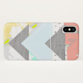 幾何学的な芸術のプリント Case-Mate iPhoneケース (裏面(横))