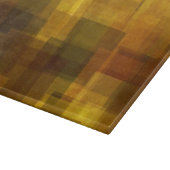 幾何学的な芸術のヴィンテージのカラフルの抽象芸術 カッティングボード (角)