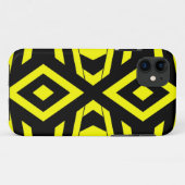 幾何学的な蜂 Case-Mate iPhoneケース (裏面(横))