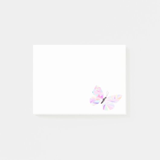 幾何学的な蝶 ポストイット (正面)