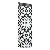 幾何学的な装飾品のシームレスなヴィンテージパターン タンブラー (回転右)