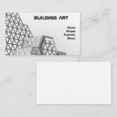 幾何学的な要素との建築設計 名刺 (正面/裏面)