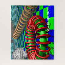 幾何学的な視点アートの光学錯視カッコいい