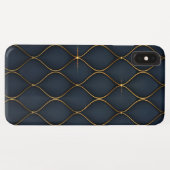 幾何学的な豪華な黄金の形状ケースメイトi Case-Mate iPhoneケース (裏面(横))