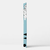 幾何学的な雲と雨、シームレスなパターン。 Case-Mate iPhoneケース (裏面 / 右)