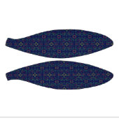 幾何学的な青 ミニバスケットボール (パネル)