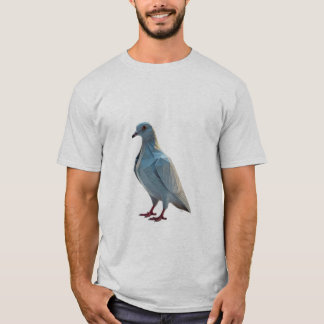 幾何学的な鳩 Tシャツ