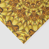 幾何学的な黄金抽象芸術ティッシュペーパー 薄葉紙 (詳細)