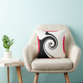 "幾何学的な1" 16" x 16"ポリエステルトスの枕 クッション (椅子)