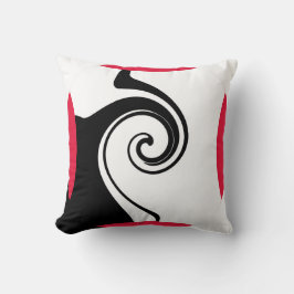 "幾何学的な1" 16" x 16"ポリエステルトスの枕 クッション