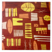 幾何学的な2つのセラミックタイル2のサイズ タイル (正面)