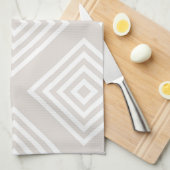 幾何学的な キッチンタオル (四つ折り)