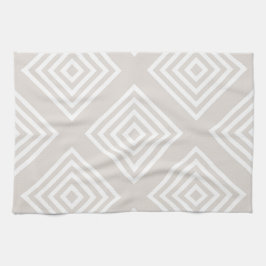 幾何学的な キッチンタオル