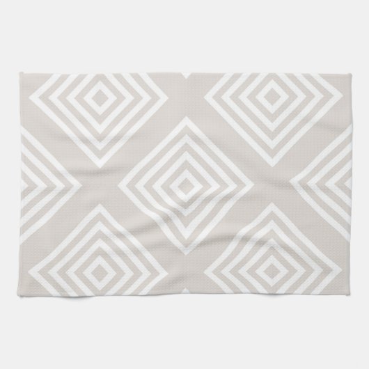 幾何学的な キッチンタオル (横)