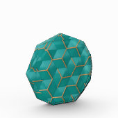 幾何学的な フォトブロック (左)