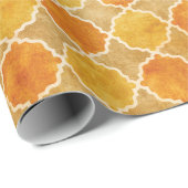 幾何学的なFlutterbyの秋 ラッピングペーパー (ロールコーナー)