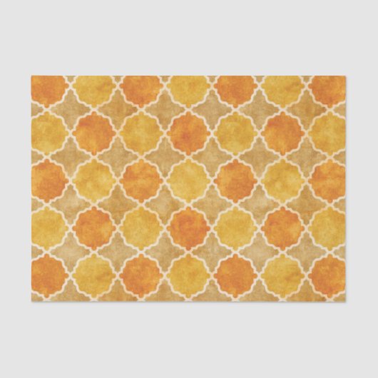 幾何学的なFlutterbyの秋 薄葉紙 (正面)