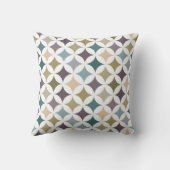 幾何学的なHypocycloidパターン紅葉 クッション (裏面)