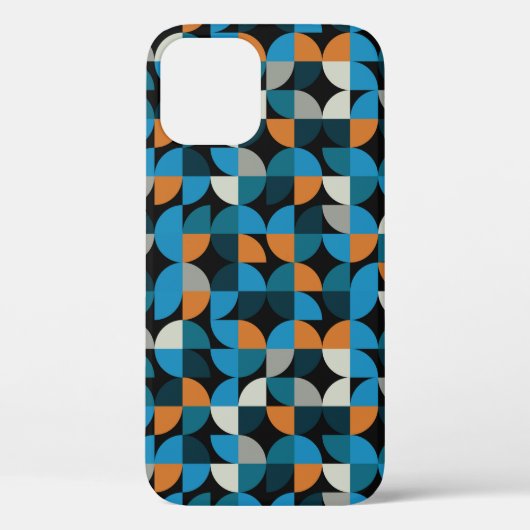幾何学的にシームレスなモザイクタイルパターン、背景 Case-Mate iPhoneケース (裏面)