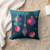 幾何学的はっきりしたクリスマス装飾装飾用クッション クッション (ブランケット)