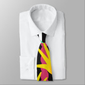 幾何学的アフリカパラダイスフローラ ネクタイ (タイ)