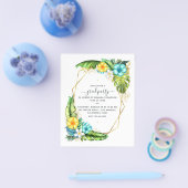 幾何学的アロハトロピカルサマービーチ卒業 チラシ (シングル)