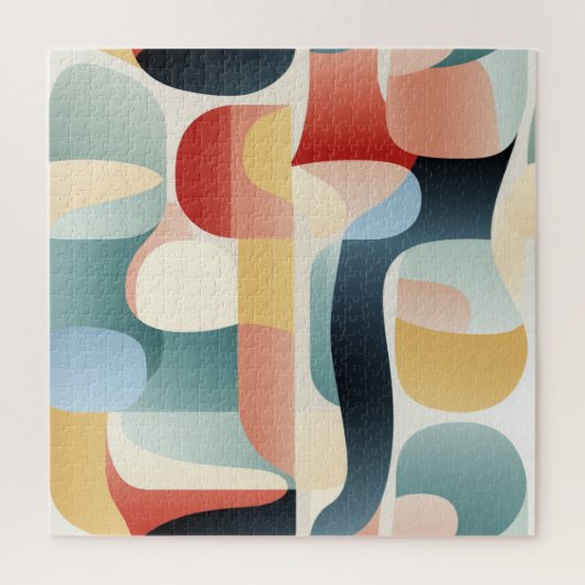 幾何学的アートデザインパズル ジグソーパズル (縦)