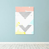 幾何学的アートプリント キャンバスプリント (インサイチュ (ウッドフロア))