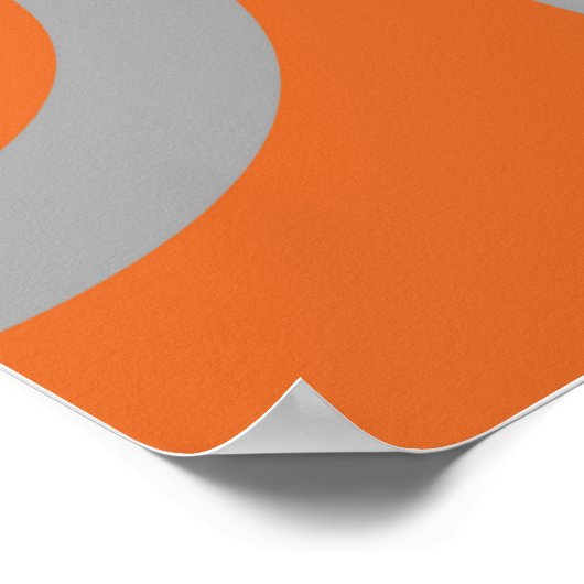 幾何学的アートプリント | プレミアムウォールアートポスター ポスター (角)