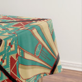 幾何学的アールデコデザイン テーブルクロス (インサイチュ)