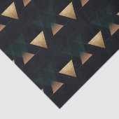 幾何学的アールデコ三角形 薄葉紙 (詳細)