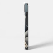 幾何学的インターロック iPhoneケース (左側面)