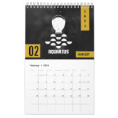 幾何学的インディアンラーシカレンダー – ヴェーディックアストロロジー カレンダー (2月 2026)