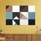 幾何学的エッセンス キャンバスプリント (インサイチュ (リビング))